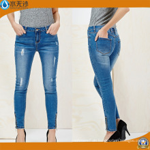 Damen New Style Fashion Jeans Skinny Leg Stretch Legging Jeans